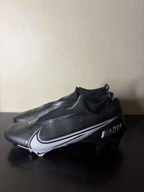 Nike Vapor Edge Pro 360 football cleats black white size 13
